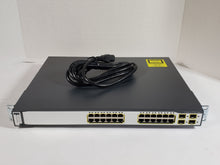 Load image into Gallery viewer, CISCO -USED- WS-C3750G-24TS-S1U 24 PORT SWITCH