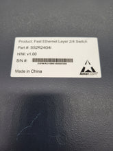 Load image into Gallery viewer, AMER NETWORKS SS2R24G4i USED-TESTED  28 Ports - Manageable - Gigabit Ethernet Switch