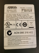 Load image into Gallery viewer, Adtran Netvanta 3458 USED-TESTED 1200824G1 Modular access router