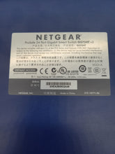 Load image into Gallery viewer, NetGear GS724T V3 ProSafe 724 24 Port Smart Switch RMK