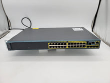 Load image into Gallery viewer, Cisco USED WS-C2960S-24TS-L Catalyst 24-Ports MANAGEABLE SWITCH
