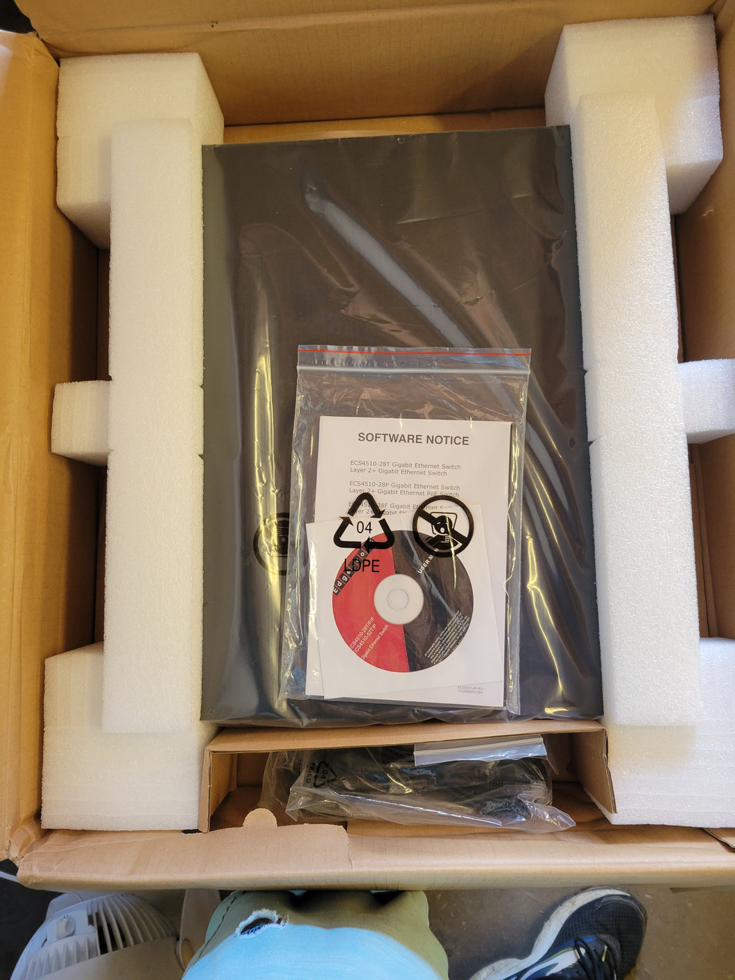 EDGECORE NEW ECS4510-52T L2+ GIGABIT ETHERNET STACKABLE SWITCH