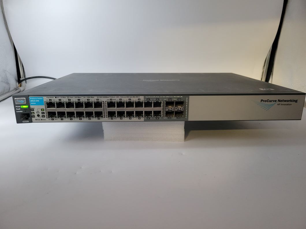 HP USED - 9021A ProCurve E2810-24G Stackable Managed Ethernet Switch