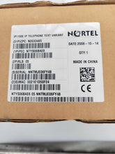 Load image into Gallery viewer, Nortel IP 1150E Display Phone with TEXT Keys - NEW OPEN BOX
