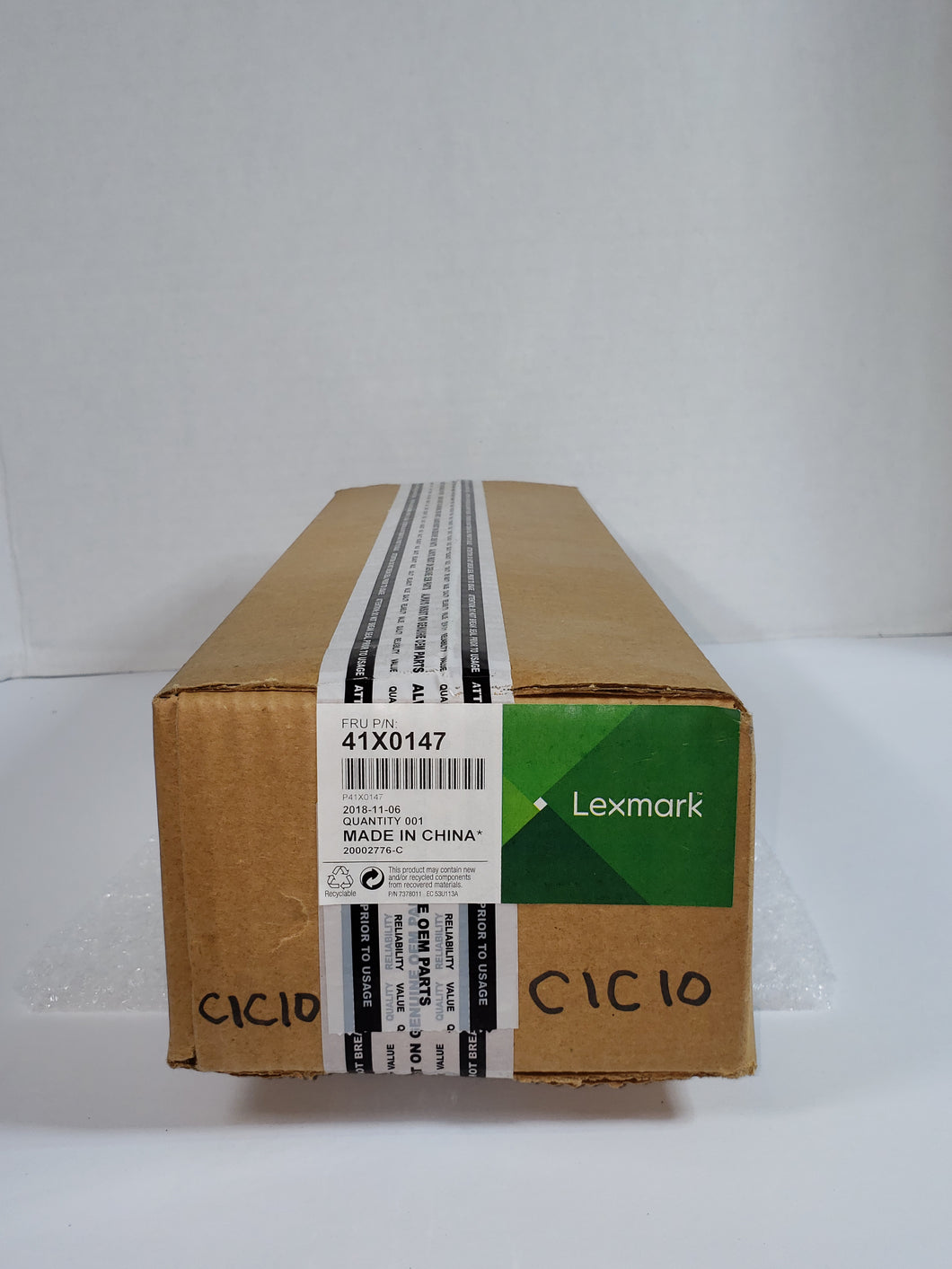 LEXMARK -NEW- 41X0147 PC Unit CMY Wiper Rail.