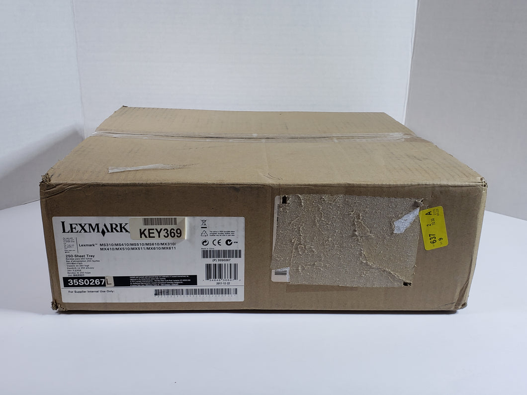 Lexmark -NEW- 35S0267 250-sheet tray.