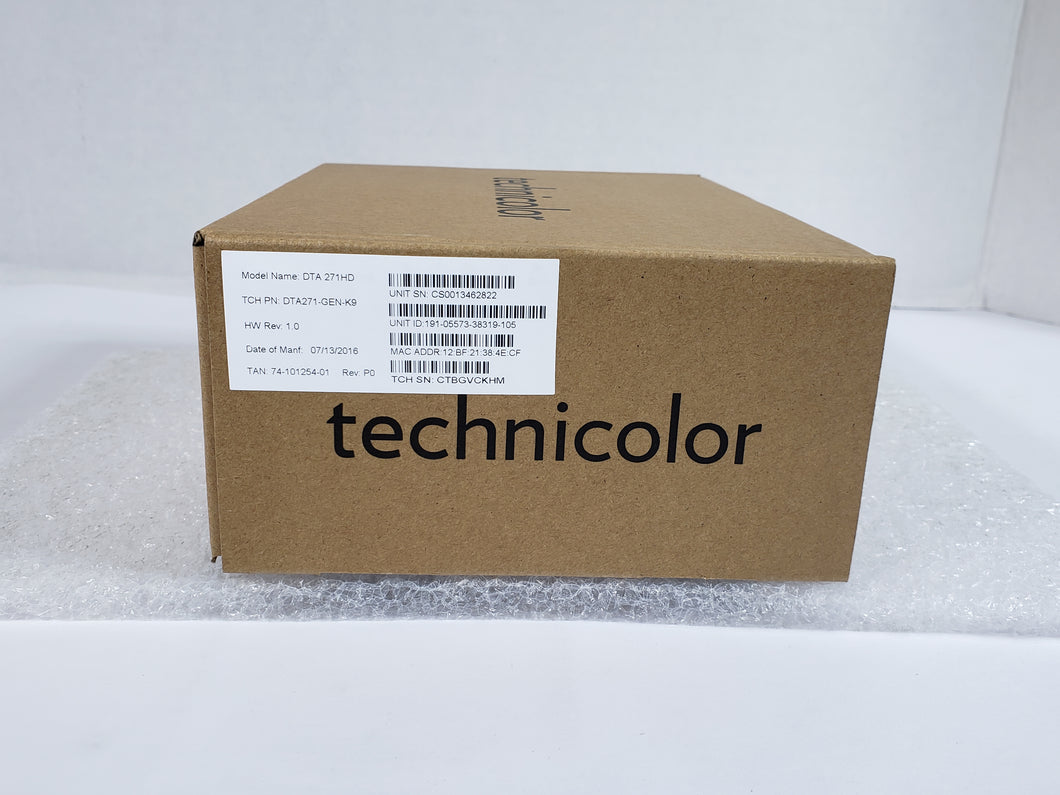 Technicolor- NEW- DTA271HD Digital Adapter TWC