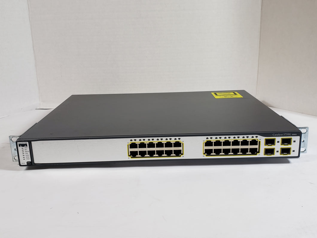 CISCO -USED- WS-C3750G-24TS-S1U 24 PORT SWITCH