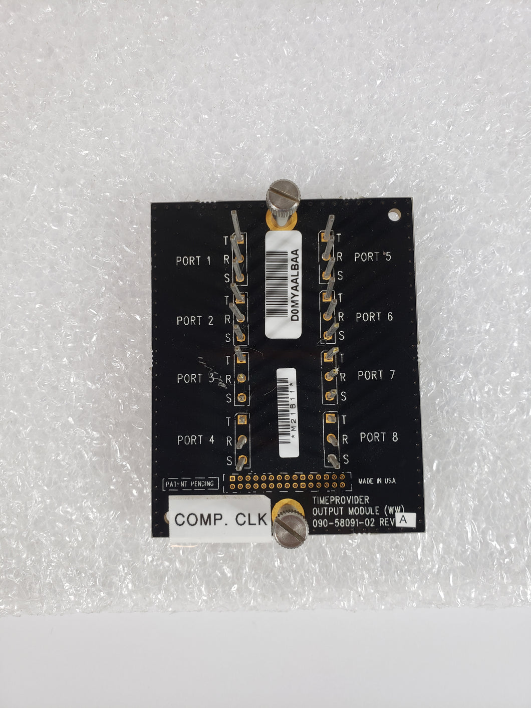 Symmetricom -USED- 090-58091-02 1000 OUTPUT MODULE WIRE WRAP