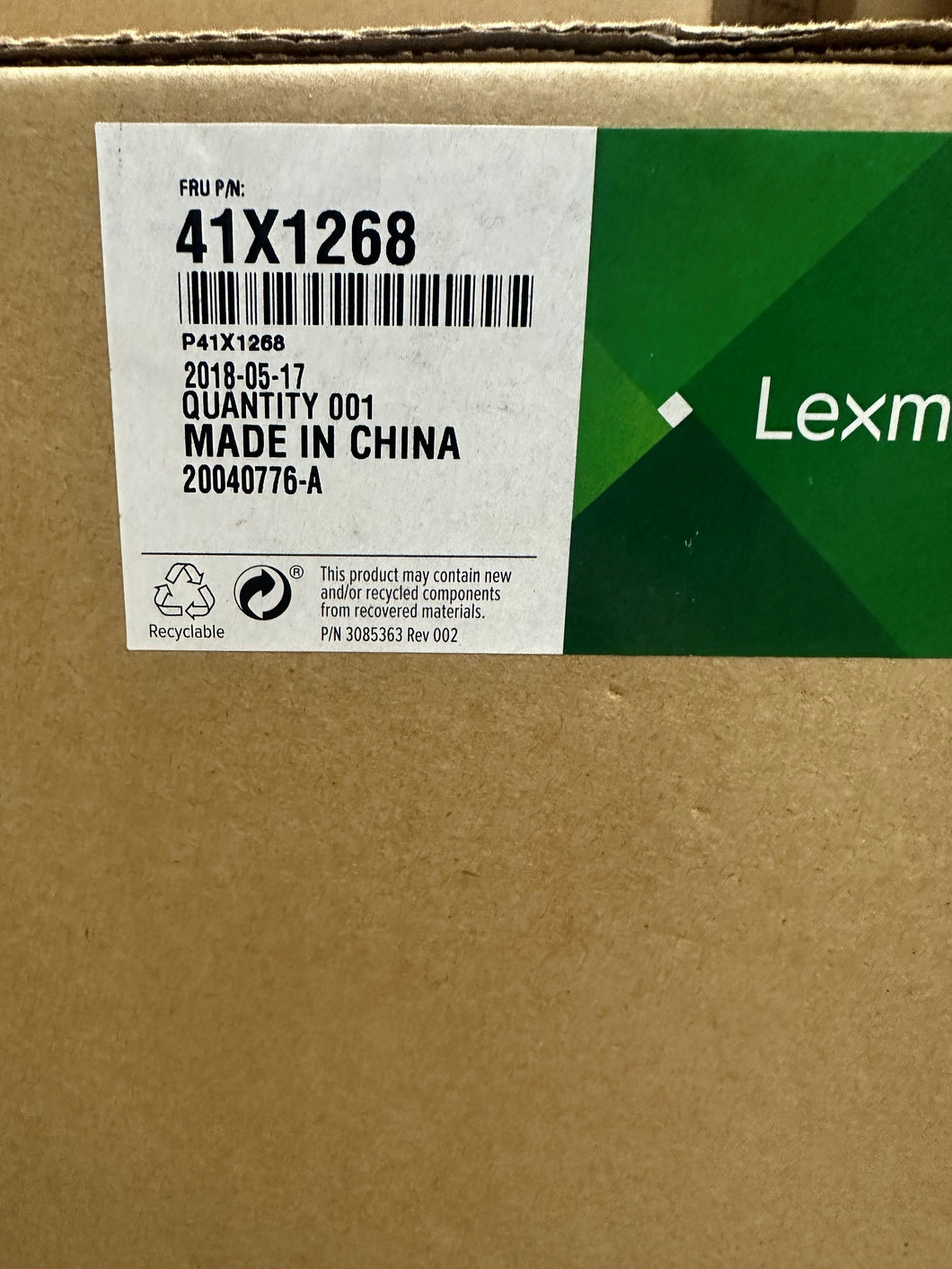 Lexmark OEM 41X1268 MX82x SVC Cover left