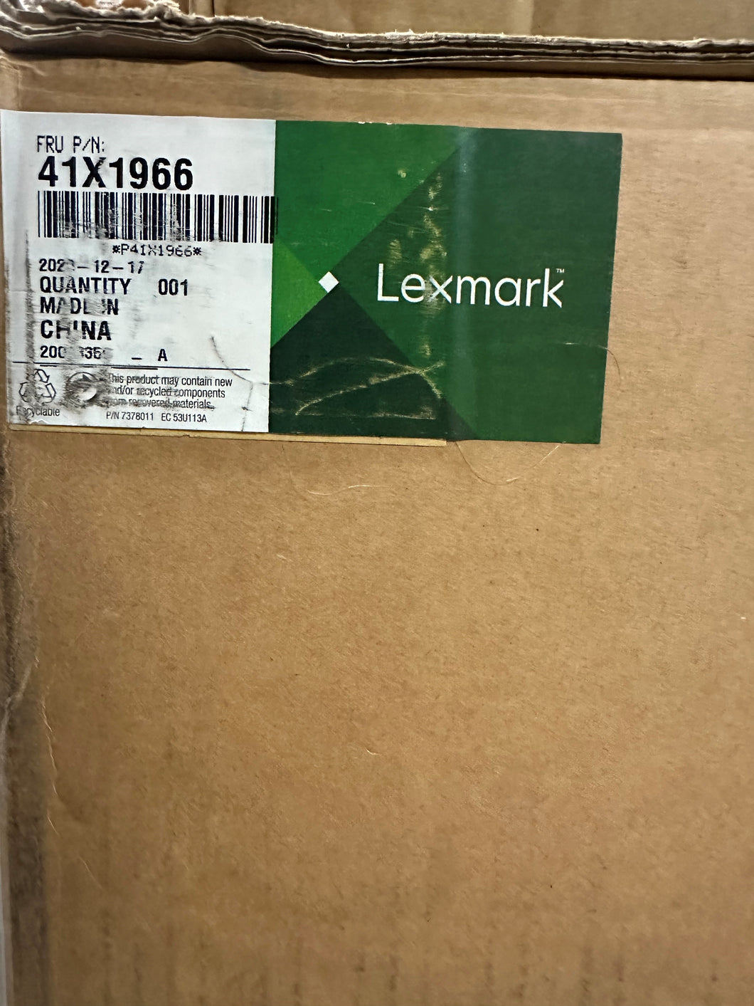 Lexmark 41X1966 2500-sheet tray insert-Brand NEW