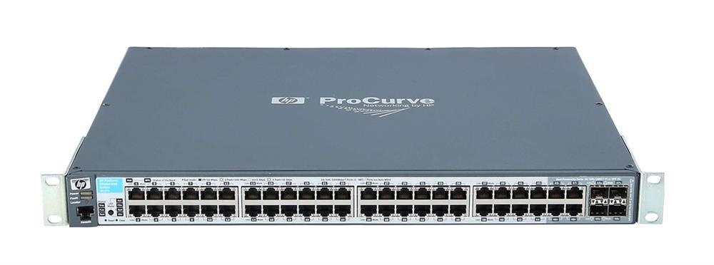 HP - USED- ProCurve J9147A 2910al-48G 48-Ports Layer-2 Managed Stackable Gigabit Ethernet Switch