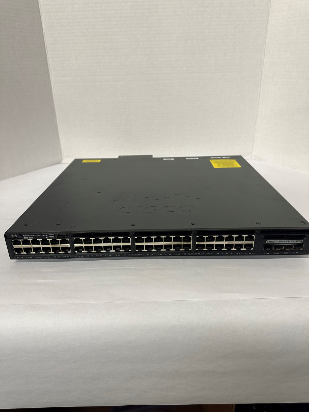 Cisco WS-C3650-48FS-S Cisco Catalyst 3650 48 port POE switch