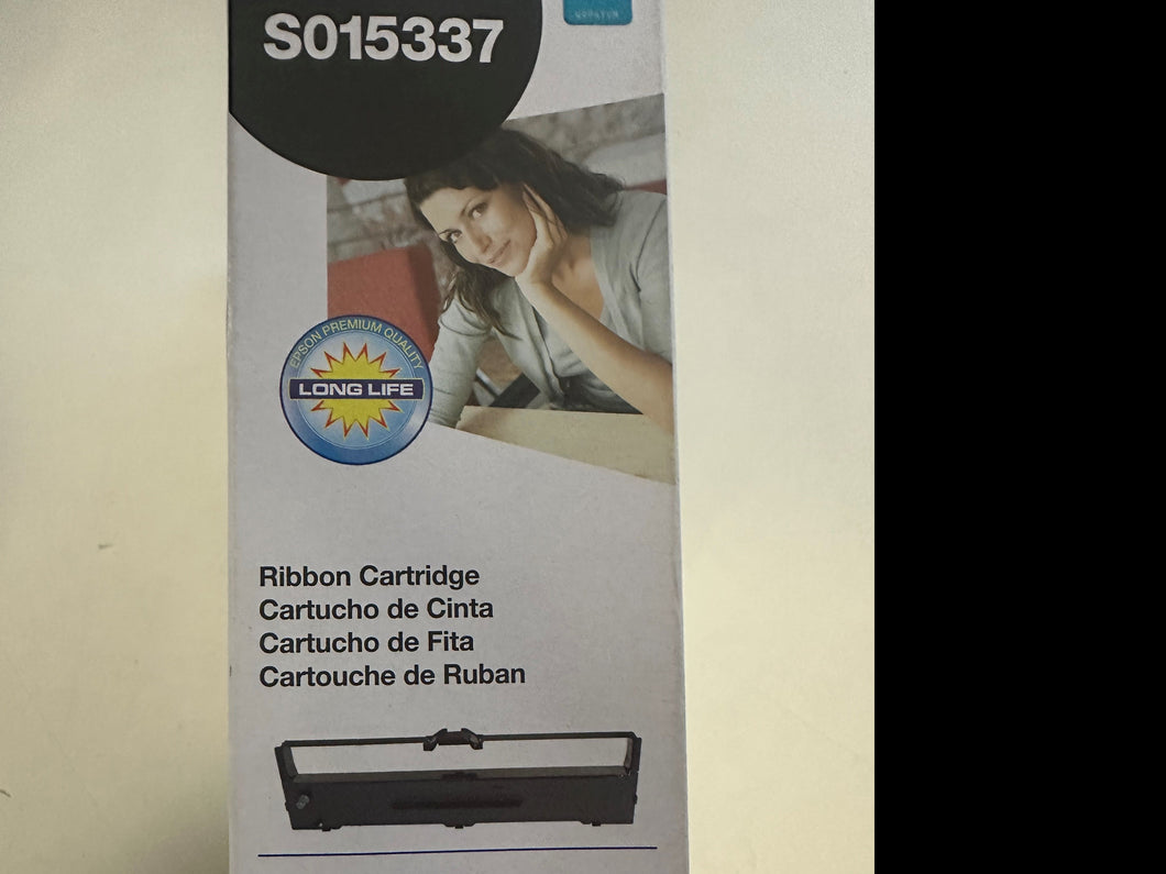 EPSON S015337-NEW (Bundle of 5) Ribbon Cartridges