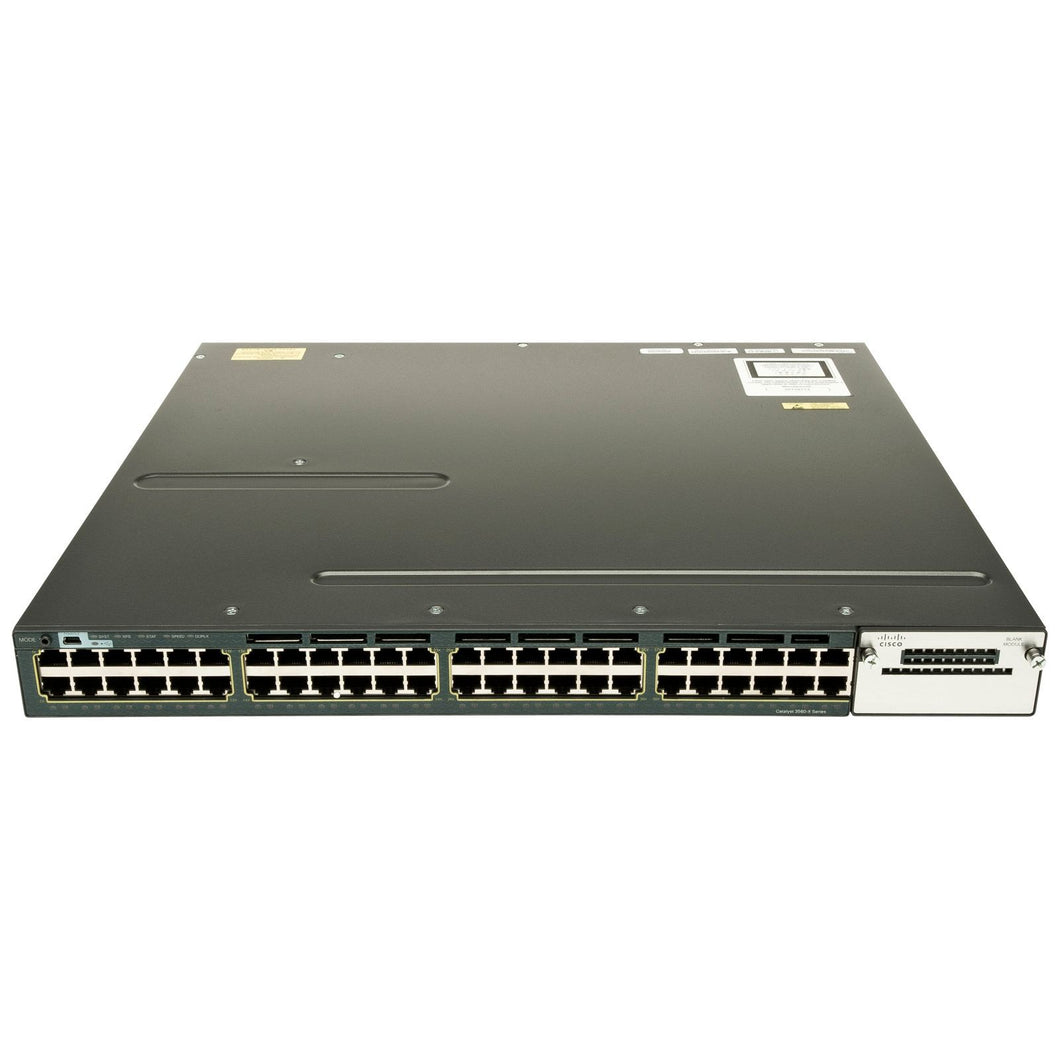 Cisco WS-C3560X-48T-S 48 Port Rack Mountable Switch