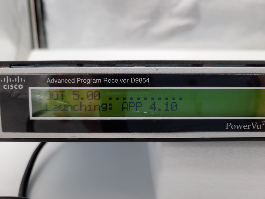 Cisco D9854 Advanced Program Receiver With POWER SUPPLY