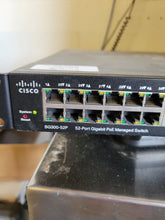 Load image into Gallery viewer, Cisco SG300-52P-K9 V03 USED-TESTED Gigabit PoE+ Managed Switch
