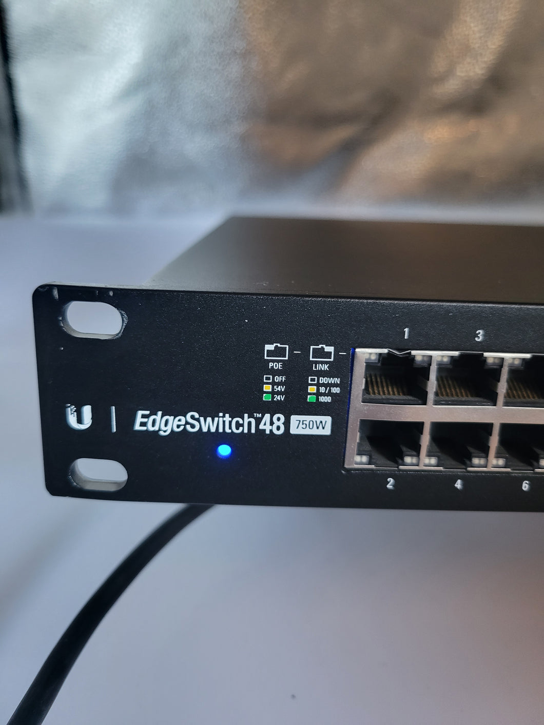 Ubiquiti USED-TESTED ES-48-750W EdgeSwitch 48-Port Gigabit