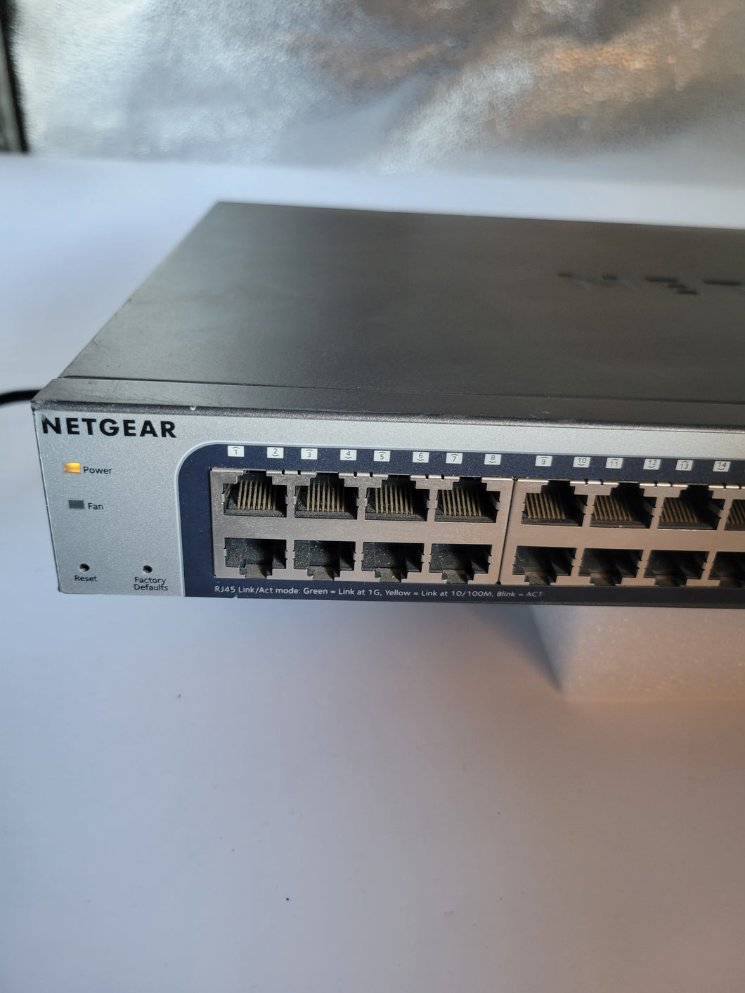 NETGEAR (GS748T) USED-TESTED  48-Port Gigabit Ethernet Smart Switch